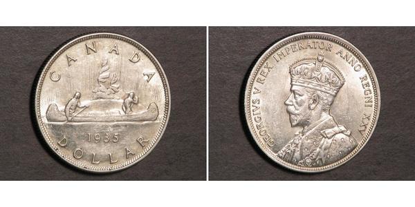 1 Dollar Kanada Silber George V (1865-1936)