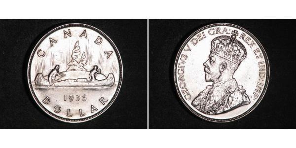 1 Dollar Kanada Silber George V (1865-1936)