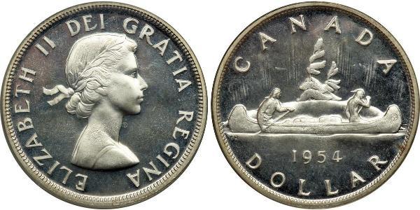 1 Dollar Kanada Silber Elizabeth II (1926-2022)