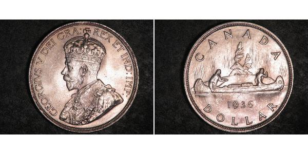 1 Dollar Kanada Silber George V (1865-1936)