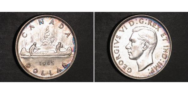 1 Dollar Kanada Silber Georg VI (1895-1952)