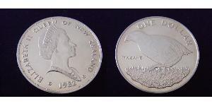 1 Dollar Neuseeland Silber Elizabeth II (1926-2022)