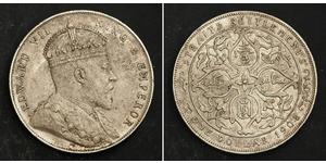 1 Dollar Straits Settlements (1826 - 1946) Silber Eduard VII (1841-1910)