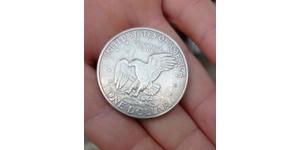 1 Dollar Vereinigten Staaten von Amerika (1776 - ) Silber Dwight  Eisenhower (1890-1969)