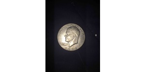 1 Dollar Vereinigten Staaten von Amerika (1776 - ) Silber Dwight  Eisenhower (1890-1969)