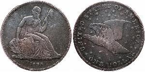 1 Dollar Vereinigten Staaten von Amerika (1776 - ) Silber 