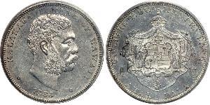 1 Dollar Vereinigten Staaten von Amerika (1776 - ) Silber David Kalākaua