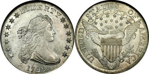 1 Dollar Vereinigten Staaten von Amerika (1776 - ) Silber Anne Willing Bingham (1764-1801)