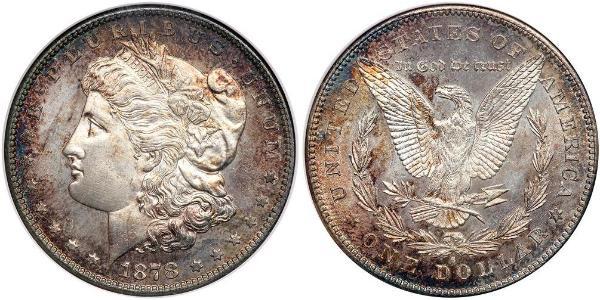 1 Dollar Vereinigten Staaten von Amerika (1776 - ) Silber 