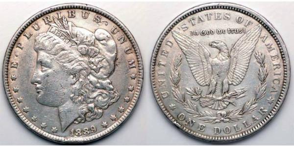 1 Dollar Vereinigten Staaten von Amerika (1776 - ) Silber 