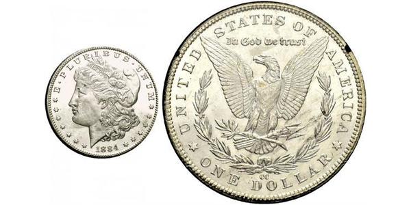1 Dollar Vereinigten Staaten von Amerika (1776 - ) Silber 