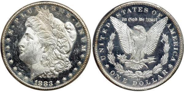 1 Dollar Vereinigten Staaten von Amerika (1776 - ) Silber 
