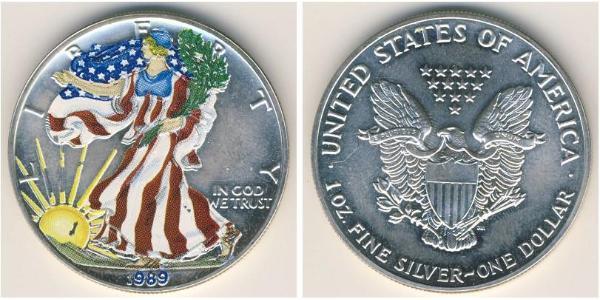 1 Dollar Vereinigten Staaten von Amerika (1776 - ) Silber 