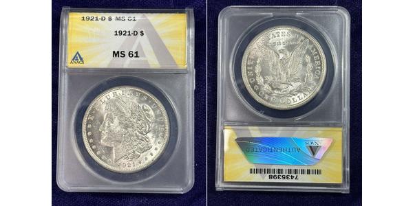 1 Dollar Vereinigten Staaten von Amerika (1776 - ) Silber 