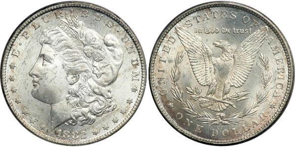 1 Dollar Vereinigten Staaten von Amerika (1776 - ) Silber 