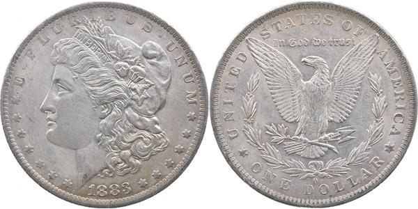 1 Dollar Vereinigten Staaten von Amerika (1776 - ) Silber 