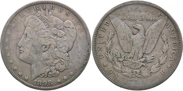 1 Dollar Vereinigten Staaten von Amerika (1776 - ) Silber 