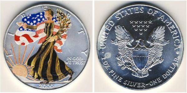 1 Dollar Vereinigten Staaten von Amerika (1776 - ) Silber 