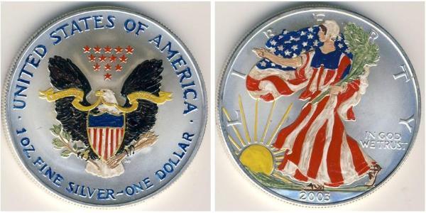 1 Dollar Vereinigten Staaten von Amerika (1776 - ) Silber 