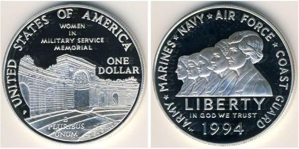 1 Dollar Vereinigten Staaten von Amerika (1776 - ) Silber 
