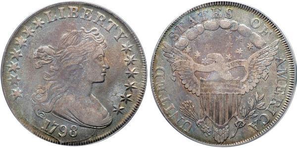 1 Dollar Vereinigten Staaten von Amerika (1776 - ) Silber Anne Willing Bingham (1764-1801)