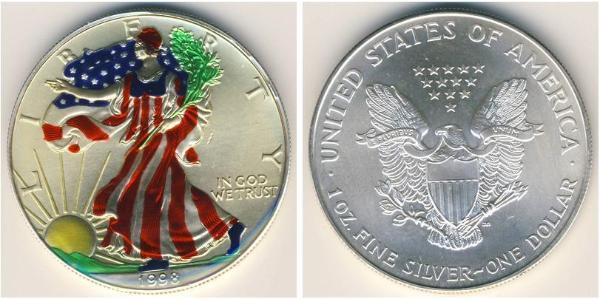 1 Dollar Vereinigten Staaten von Amerika (1776 - ) Silber 