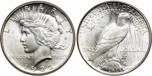 1 Dollar Vereinigten Staaten von Amerika (1776 - ) Silber 