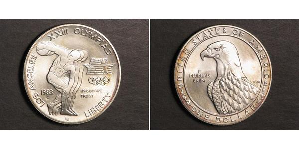 1 Dollar Vereinigten Staaten von Amerika (1776 - ) Silber 