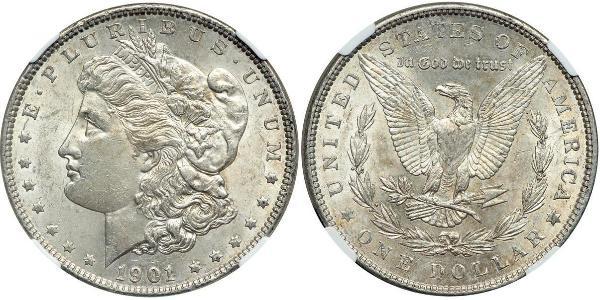1 Dollar Vereinigten Staaten von Amerika (1776 - ) Silber 