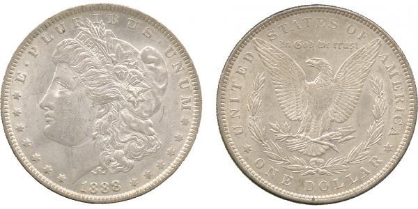 1 Dollar Vereinigten Staaten von Amerika (1776 - ) Silber 