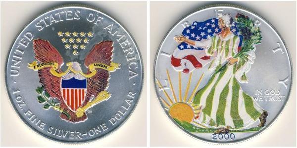 1 Dollar Vereinigten Staaten von Amerika (1776 - ) Silber 