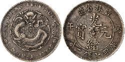 1 Dollar Volksrepublik China Silber 