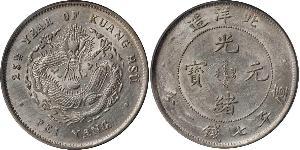 1 Dollar Volksrepublik China Silber 