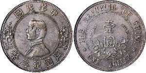 1 Dollar Volksrepublik China Silber 