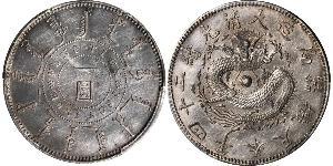 1 Dollar Volksrepublik China Silber 