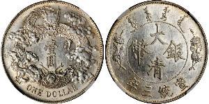 1 Dollar Volksrepublik China Silber 