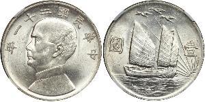 1 Dollar Volksrepublik China Silber 