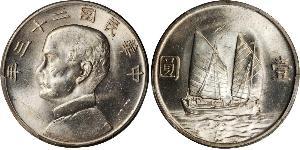 1 Dollar Volksrepublik China Silber 