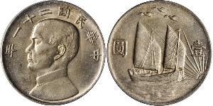 1 Dollar Volksrepublik China Silber 