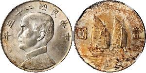 1 Dollar Volksrepublik China Silber 