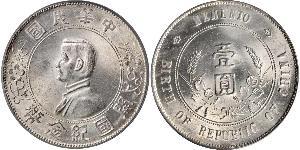 1 Dollar Volksrepublik China Silber 