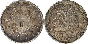 1 Dollar Volksrepublik China Silber 