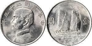 1 Dollar Volksrepublik China Silber 