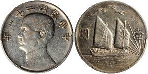 1 Dollar Volksrepublik China Silber 