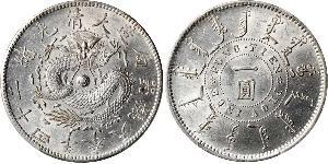 1 Dollar Volksrepublik China Silber 