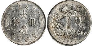 1 Dollar Volksrepublik China Silber 