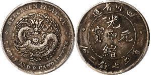 1 Dollar Volksrepublik China Silber 