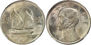1 Dollar Volksrepublik China Silber 