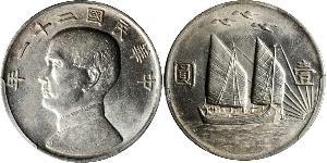 1 Dollar Volksrepublik China Silber 