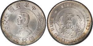 1 Dollar Volksrepublik China Silber 